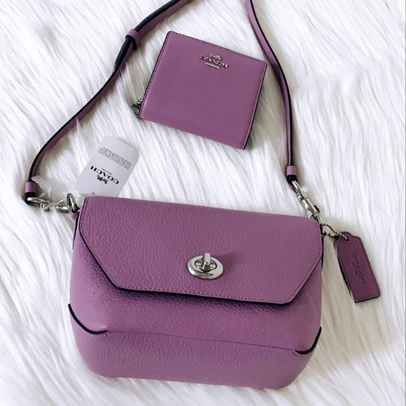 New💃Coach Karlee Crossbody and Snap Wallet Set - Picture 7 of 12